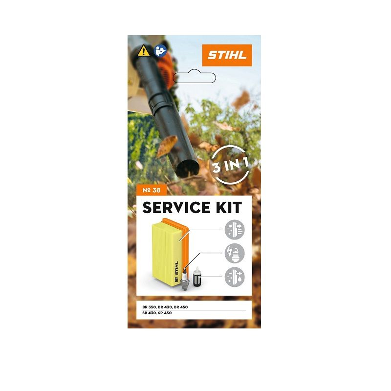 Сервизен комплект 38 STIHL за BR 350, BR 430, BR 450, SR 430 и SR 450